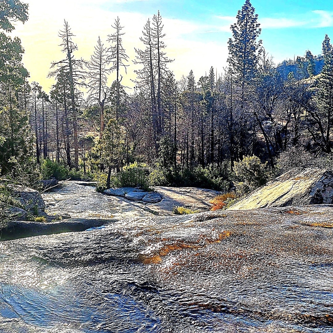 Overlook view of Musick Creek Falls